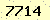 請輸入此驗證碼 : 7714