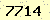 請輸入此驗證碼 : 7714