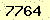 請輸入此驗證碼 : 7764