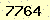 請輸入此驗證碼 : 7764