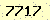 請輸入此驗證碼 : 7717