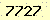 請輸入此驗證碼 : 7727