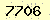 請輸入此驗證碼 : 7706