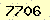 請輸入此驗證碼 : 7706