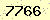 請輸入此驗證碼 : 7766