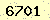 請輸入此驗證碼 : 6701