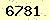 請輸入此驗證碼 : 6781