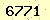 請輸入此驗證碼 : 6771