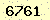 請輸入此驗證碼 : 6761