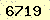 請輸入此驗證碼 : 6719