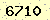 請輸入此驗證碼 : 6710