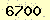 請輸入此驗證碼 : 6700