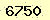 請輸入此驗證碼 : 6750