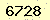 請輸入此驗證碼 : 6728