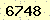 請輸入此驗證碼 : 6748
