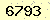 請輸入此驗證碼 : 6793