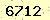 請輸入此驗證碼 : 6712