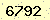 請輸入此驗證碼 : 6792