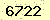 請輸入此驗證碼 : 6722