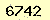 請輸入此驗證碼 : 6742