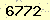請輸入此驗證碼 : 6772