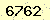 請輸入此驗證碼 : 6762