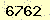 請輸入此驗證碼 : 6762