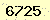 請輸入此驗證碼 : 6725