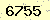 請輸入此驗證碼 : 6755
