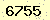 請輸入此驗證碼 : 6755