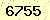 請輸入此驗證碼 : 6755