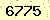 請輸入此驗證碼 : 6775