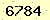 請輸入此驗證碼 : 6784