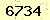 請輸入此驗證碼 : 6734