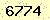 請輸入此驗證碼 : 6774