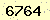 請輸入此驗證碼 : 6764