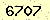 請輸入此驗證碼 : 6707