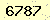 請輸入此驗證碼 : 6787