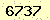請輸入此驗證碼 : 6737