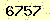 請輸入此驗證碼 : 6757