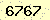 請輸入此驗證碼 : 6767