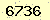 請輸入此驗證碼 : 6736