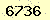 請輸入此驗證碼 : 6736