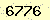 請輸入此驗證碼 : 6776