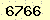 請輸入此驗證碼 : 6766