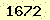 請輸入此驗證碼 : 1672
