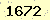 請輸入此驗證碼 : 1672