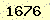 請輸入此驗證碼 : 1676