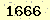 請輸入此驗證碼 : 1666