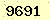 請輸入此驗證碼 : 9691